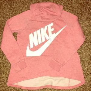 pink nike hoodie